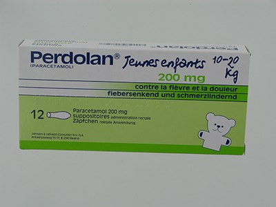 PERDOLAN SUPP KLEUT JEUN ENF 12X200MG