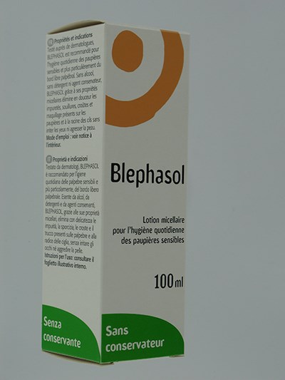BLEPHASOL LOTION NETTOYANTE STER PAUPIERES 100ML BLEPHASOL LOTION NETTOYANTE STER PAUPIERES 100ML