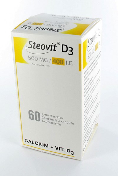 STEOVIT D3 500MG/400UI COMP 60 STEOVIT D3 500MG/400UI COMP 60