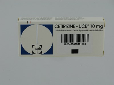 CETIRIZINE UCB COMP PEL. 20 X 10 MG CETIRIZINE UCB COMP PEL. 20 X 10 MG