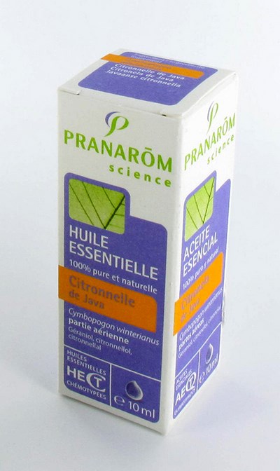 CITRONNELLE VAN JAVA        ESS OLIE 10ML PRANAROM