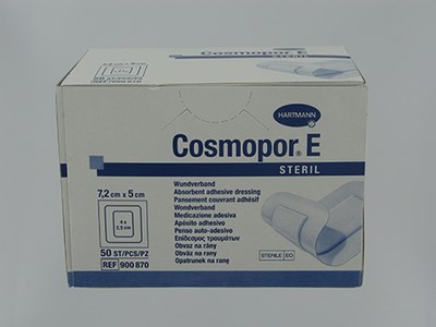 COSMOPOR E PANS STER ADH 7,2X 5CM 50 9008705 COSMOPOR E PANS STER ADH 7,2X 5CM 50 9008705