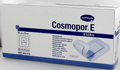 COSMOPOR E PANS STER ADH S/LAT. 15,0X 6 25 9008725 COSMOPOR E PANS STER ADH S/LAT. 15,0X 6 25 9008725