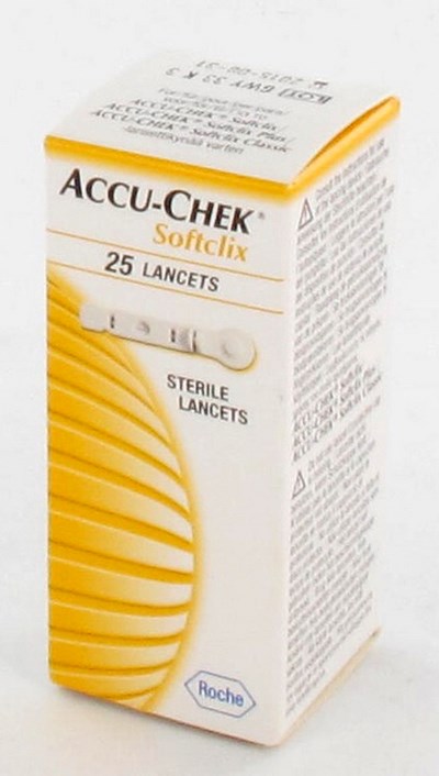 ACCU CHEK SOFTCLIX LANCET 25 3307492001 ACCU CHEK SOFTCLIX LANCET 25 3307492001