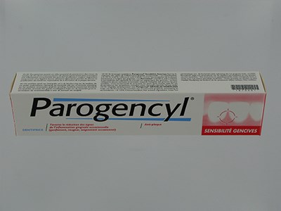 PAROGENCYL TANDPASTA GEIRRITEERD TANDVLEES 75ML