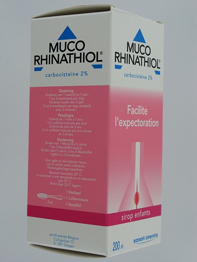 MUCO RHINATHIOL 2% SIR INF 200ML MUCO RHINATHIOL 2% SIR INF 200ML