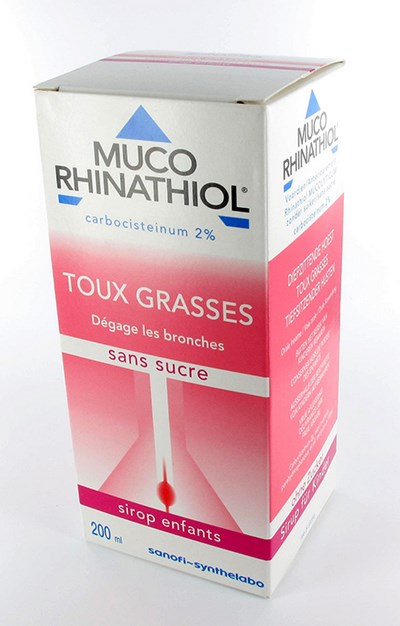 MUCO RHINATHIOL 2% SIR INF Z/SUIKER 200ML