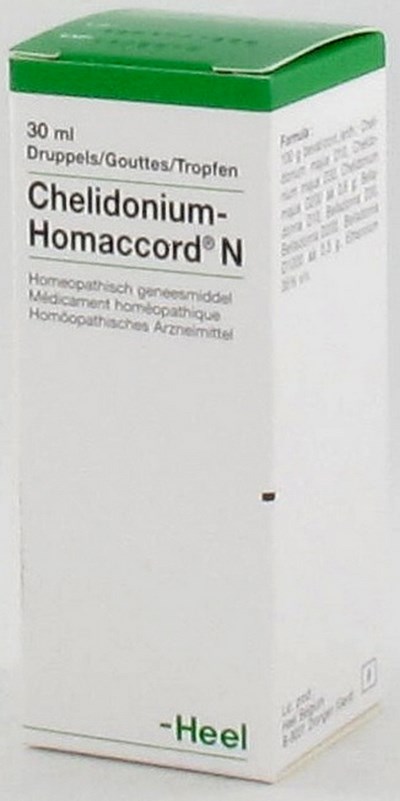 CHELIDONIUM-HOMACCORD N 30ML HEEL CFR 0459461 CHELIDONIUM-HOMACCORD N 30ML HEEL CFR 0459461