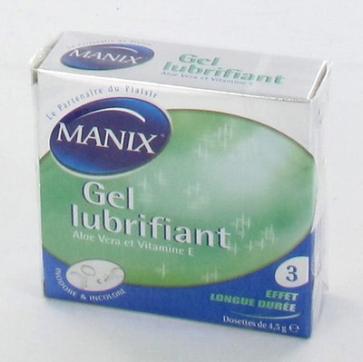 MANIX GEL LUBRIFIANT 3X5ML