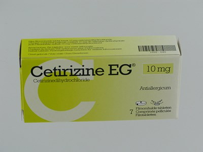 CETIRIZINE EG COMP 7 X 10 MG CETIRIZINE EG COMP 7 X 10 MG