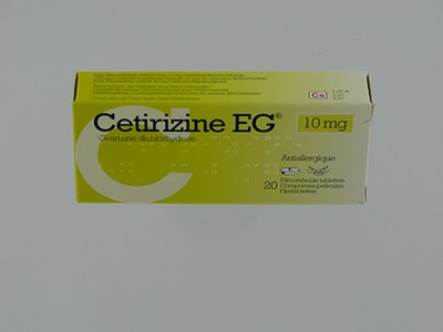 CETIRIZINE EG COMP 20 X 10 MG CETIRIZINE EG COMP 20 X 10 MG