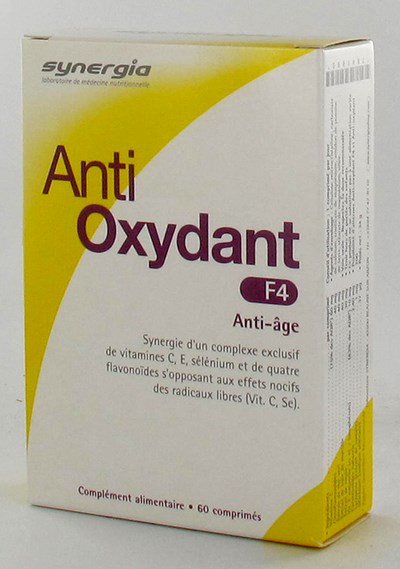 ANTI OXYDANT F4 ANTI AGE    COMP 60