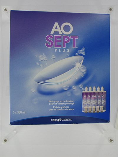 AOSEPT PLUS PACK 6 MOIS     5X360ML