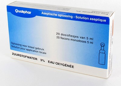 ZUURSTOFWATER GESTABILISEERD 3% UNIT DOSE 20X5ML