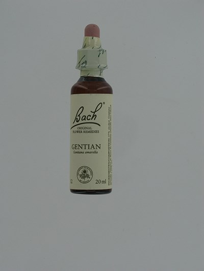 BACH FLOWER REMEDIE 12 GENTIAN 20ML BACH FLOWER REMEDIE 12 GENTIAN 20ML