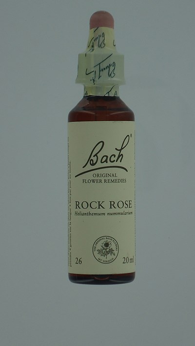 BACH FLOWER REMEDIE 26 ROCK ROSE      20ML