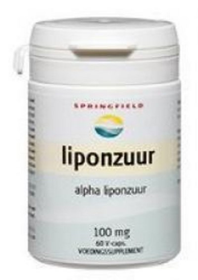 ALPHA LIPONZUUR 200MG SPRINGFIELD V-CAPS 60X200MG ALPHA LIPONZUUR 200MG SPRINGFIELD V-CAPS 60X200MG