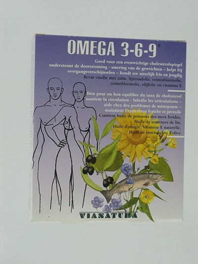 VIA NATURA OMEGA 3-6-9 SOFTCAPS 40 VIA NATURA OMEGA 3-6-9 SOFTCAPS 40