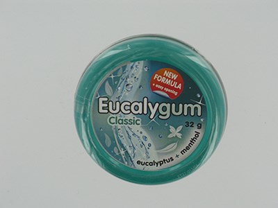 EUCALYGUM PECTORALE GOMMETJES MET SUIKER 40G