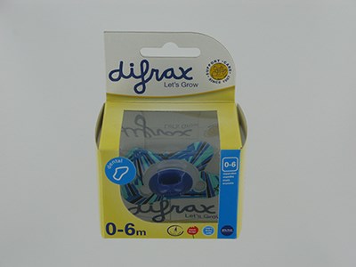 DIFRAX SUCETTE SILICONE MINI-DENTAL       0-6M 799