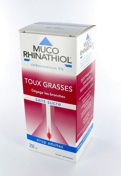 MUCO RHINATHIOL 5% SIR AD S/SUCRE 250ML MUCO RHINATHIOL 5% SIR AD S/SUCRE 250ML