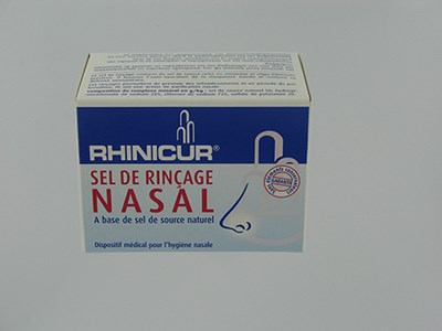 RHINICUR SEL DE RINCAGE NASALE SACHET 20X2,5G