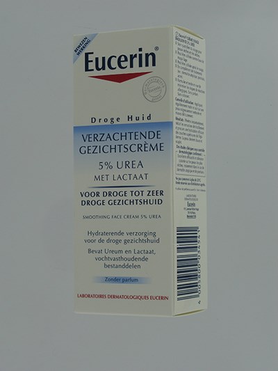 EUCERIN DROGE HUID GEZICHTSCREME  5% UREA TBE 50ML