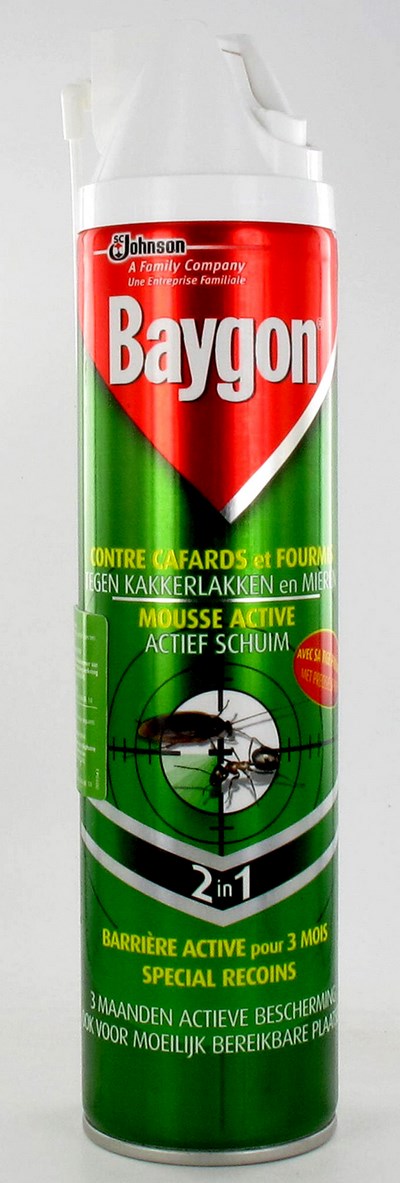 BAYGON VERT CONTRE INSECTES RAMPANTS SPRAY 400ML BAYGON VERT CONTRE INSECTES RAMPANTS SPRAY 400ML