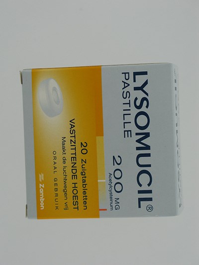 LYSOMUCIL 200 COMP A SUCER - ZUIGTABLETTEN 20 LYSOMUCIL 200 COMP A SUCER - ZUIGTABLETTEN 20