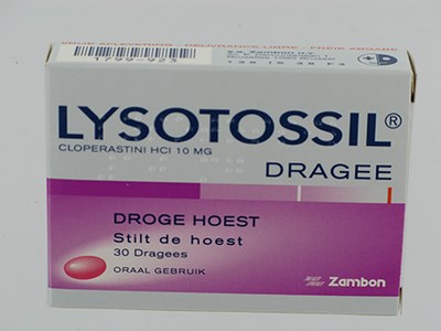 LYSOTOSSIL DRAG. 30 X 10 MG LYSOTOSSIL DRAG. 30 X 10 MG