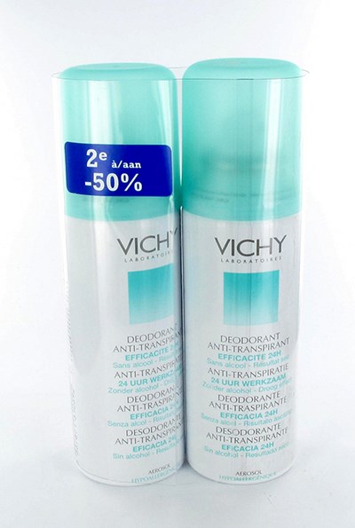 VICHY DEO TRANSP. INTENSE AEROSOL 24U DUO 2X125ML