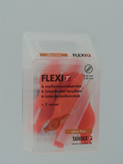 FLEXI ORANGE BROSSETTE ULTRA FINE INTERDENTAIRE  6