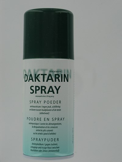 DAKTARIN SPRAY PULV FL PULV 8 GR 2%