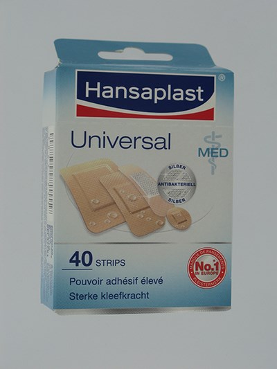 HANSAPLAST MED UNIVERSAL STRIPS 40 47791 HANSAPLAST MED UNIVERSAL STRIPS 40 47791