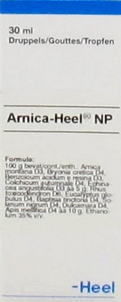 ARNICA-HEEL NP GUTT 30ML HEEL ARNICA-HEEL NP GUTT 30ML HEEL