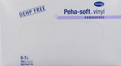 PEHA SOFT GANTS VINYL SANS POUDRE S 100 9421708 PEHA SOFT GANTS VINYL SANS POUDRE S 100 9421708