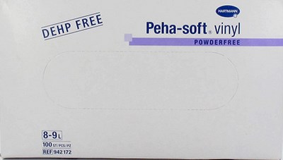 PEHA SOFT GANTS VINYL SANS POUDRE L 100 9421728 PEHA SOFT GANTS VINYL SANS POUDRE L 100 9421728