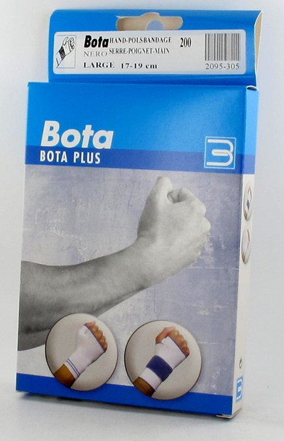 BOTA HANDPOLSBAND 200 BLACK L