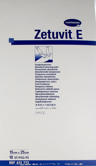 ZETUVIT E HARTM STER            15X25CM 10 4137734