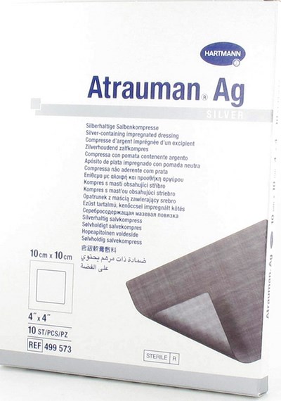 ATRAUMAN AG STER 10X10CM 10 ATRAUMAN AG STER 10X10CM 10