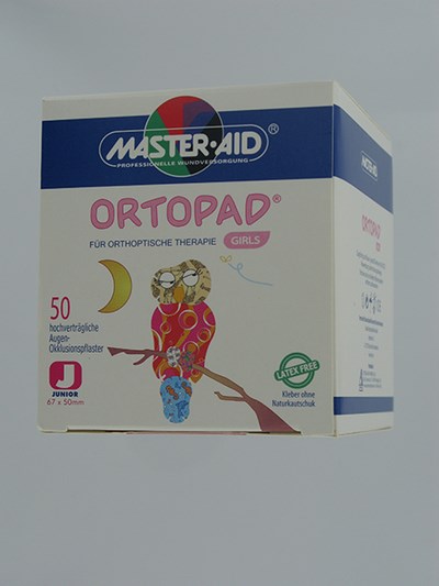 ORTOPAD JUNIOR FOR GIRLS OOGPLEISTER      50 73221