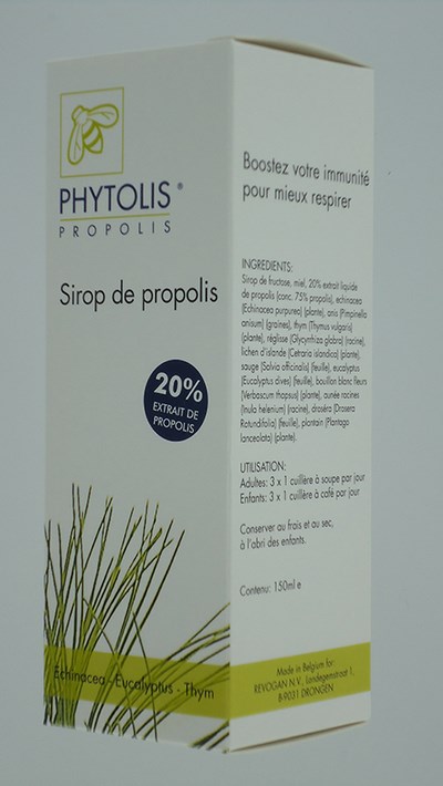 PHYTOLIS PROPOLIS SIROP         150ML 5080 REVOGAN