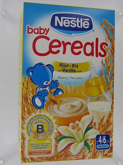 NESTLE BABY CEREALS RIZ-VANILLE    500G