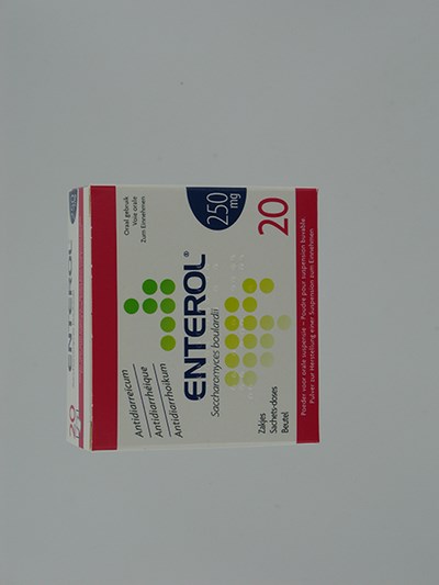 ENTEROL 250 MG PULV SACH 20 ENTEROL 250 MG PULV SACH 20