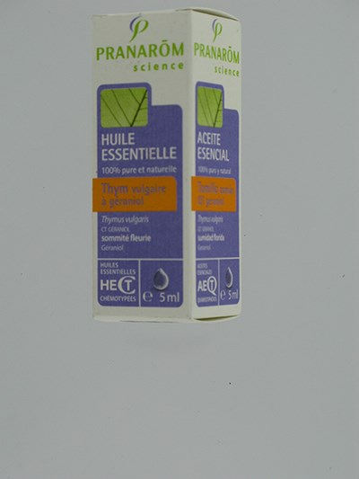 THYM VULG. GERANIOL HLE ESS 5ML PRANAROM THYM VULG. GERANIOL HLE ESS 5ML PRANAROM