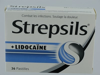 STREPSILS + LIDOCAINE PAST 36