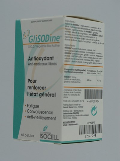 GLISODINE BLISTER CAPS 3X20 GLISODINE BLISTER CAPS 3X20