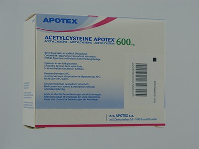 ACETYLCYSTEINE APOTEX SACH 30 X 600 MG ACETYLCYSTEINE APOTEX SACH 30 X 600 MG