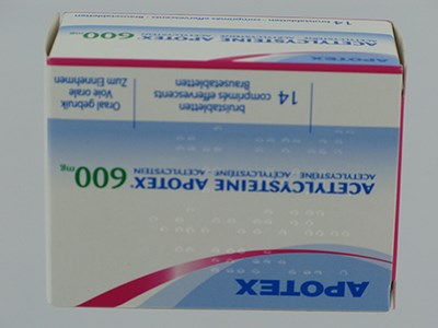 ACETYLCYSTEINE APOTEX COMP EFF 14 X 600 MG ACETYLCYSTEINE APOTEX COMP EFF 14 X 600 MG