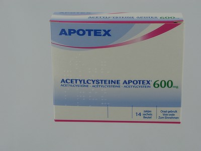 ACETYLCYSTEINE APOTEX SACH 14 X 600 MG ACETYLCYSTEINE APOTEX SACH 14 X 600 MG